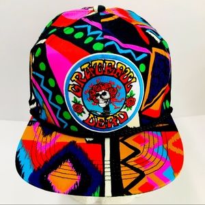 Vtg 90s Grateful Dead Hippie San Sun SnapBack Hat